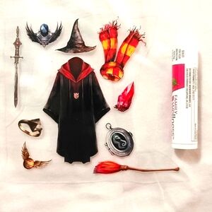 ***Price is firm***Set of Gryffindor Stickers.